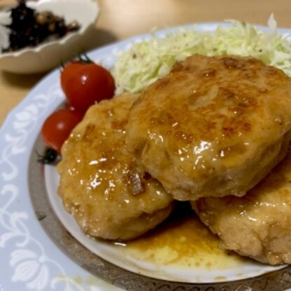 木綿豆腐で作ってみましたが、ふっくらもっちりボリュームがあって、とっても美味しかったです。
これは好きな人に作ってあげたくなる！
とっても簡単でした！！